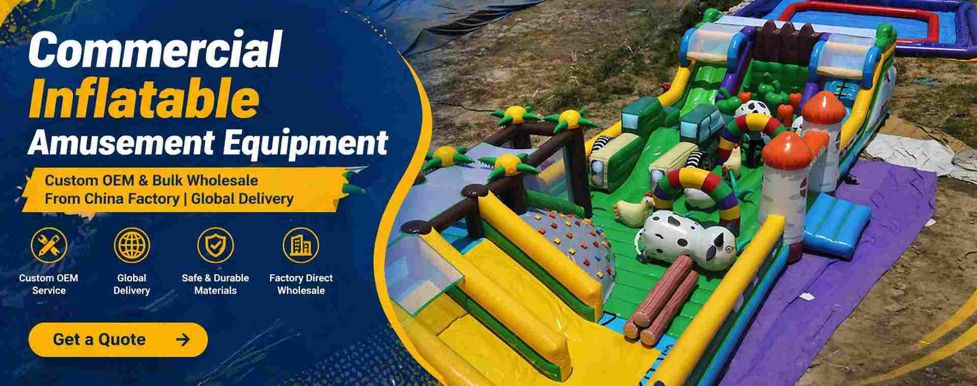 Premium Commercial Inflatables Factory Direct