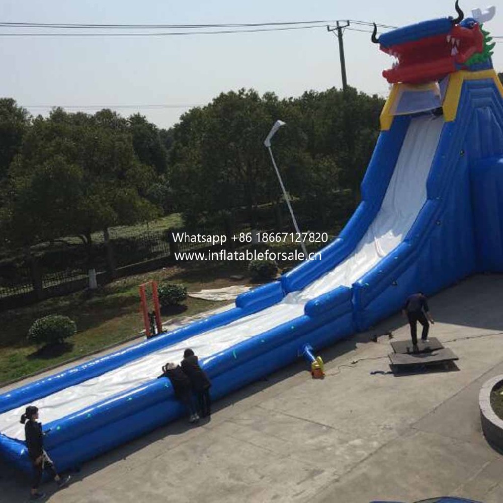 Long Inflatable Water Slip Slide