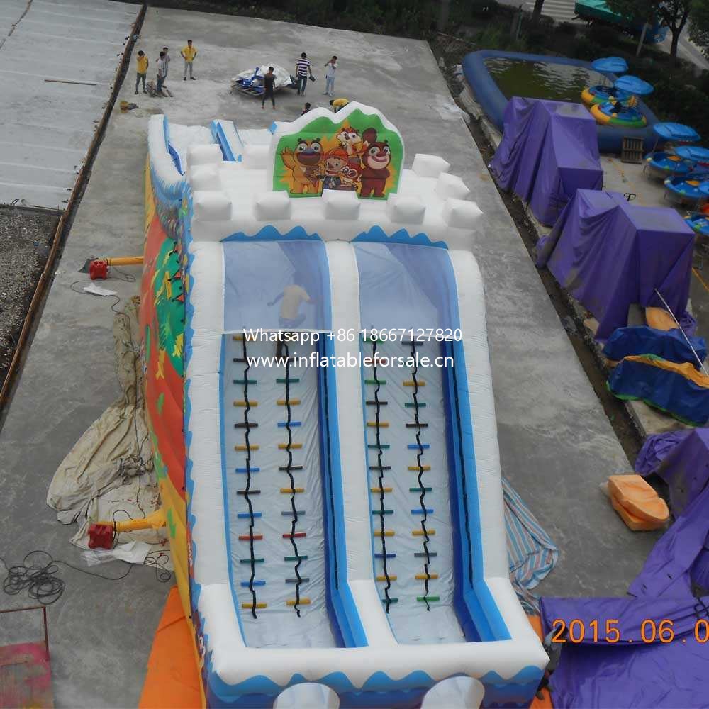 Large Inflatable Water Slide For Sale